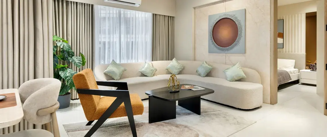 Rivanta Aurovile — living room